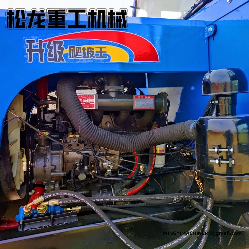 4WD logging transport vehicle