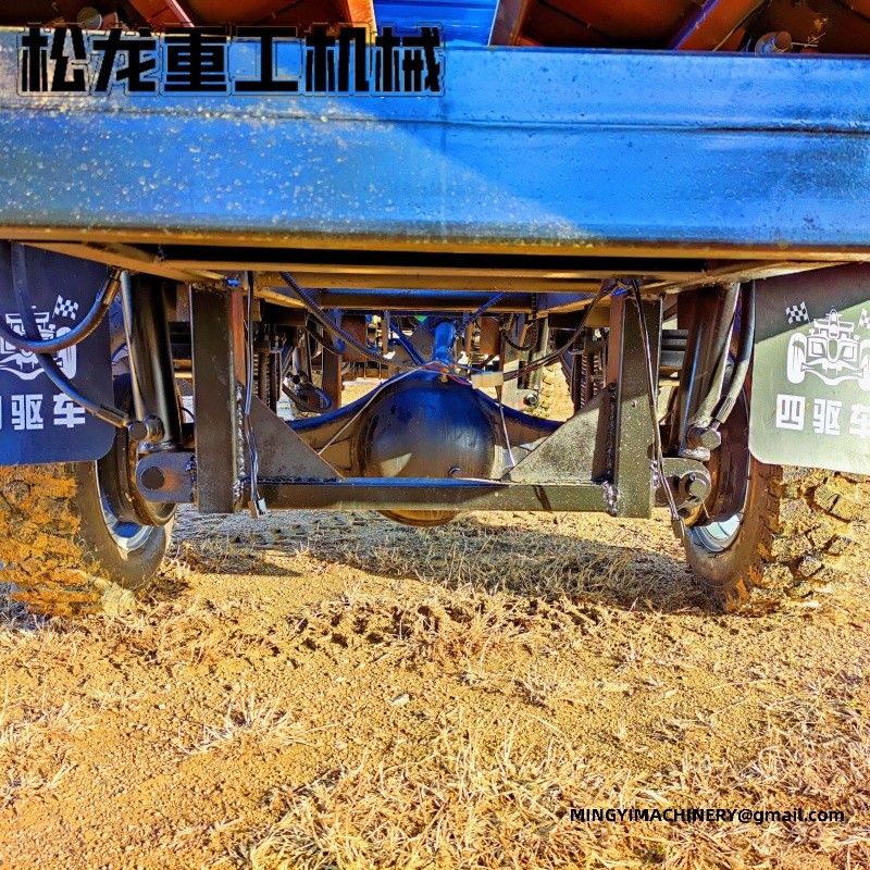 4WD water tanker truck