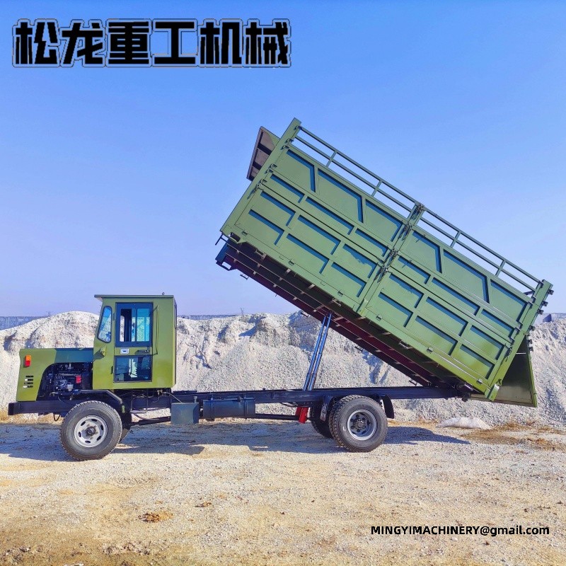 heavy load 4x4 dumper