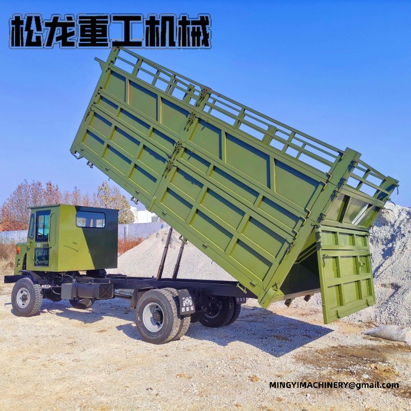 heavy load 4x4 dumper