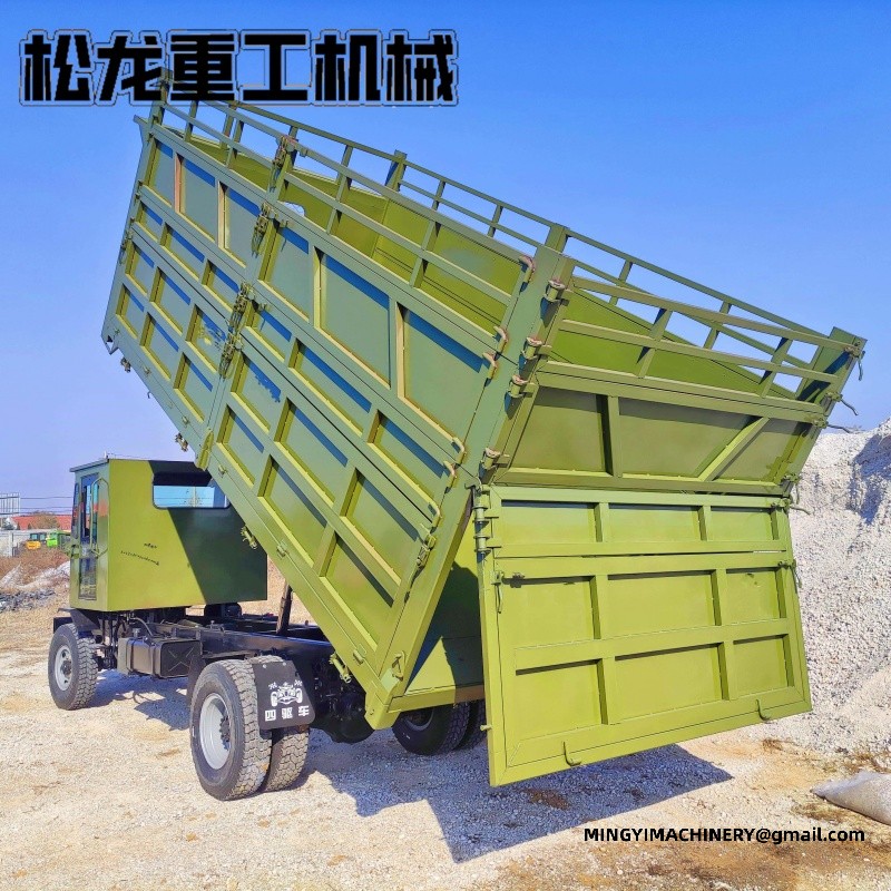 heavy load 4x4 dumper