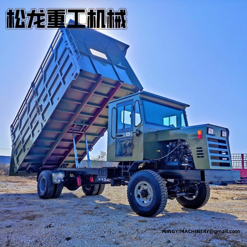heavy load 4x4 dumper