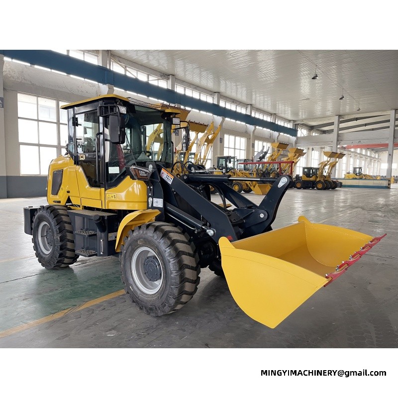 wheel loader for construction site