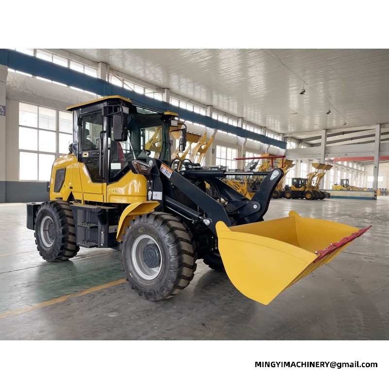 wheel loader for construction site