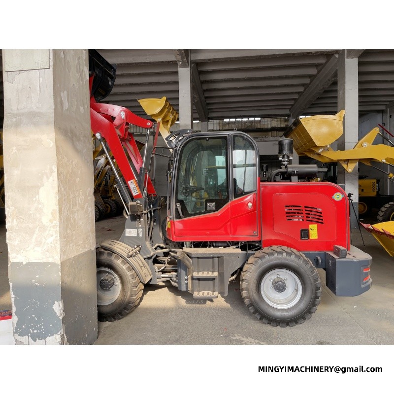 wheel loader for material handling
