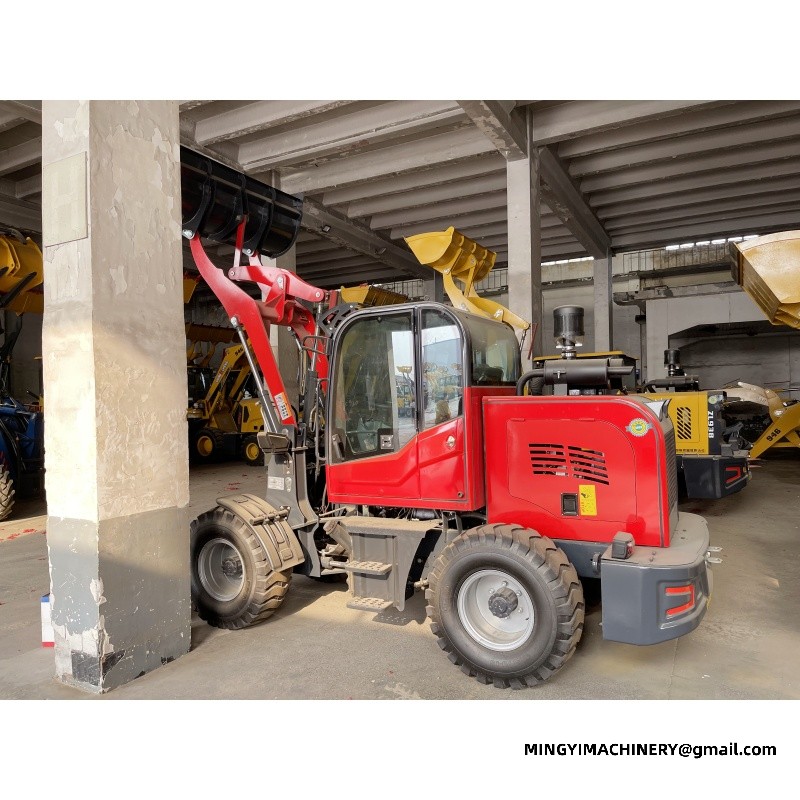 wheel loader for material handling