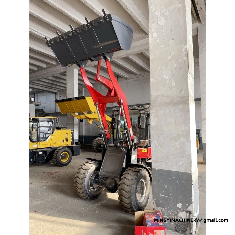 wheel loader for material handling