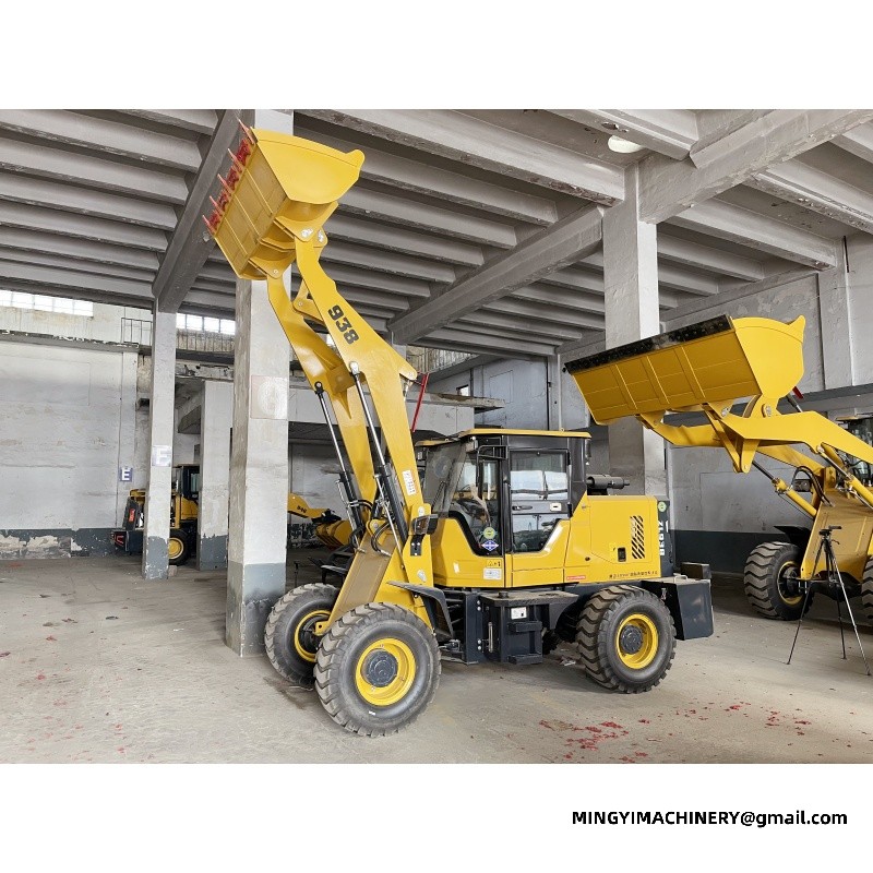 wheel loader for material handling