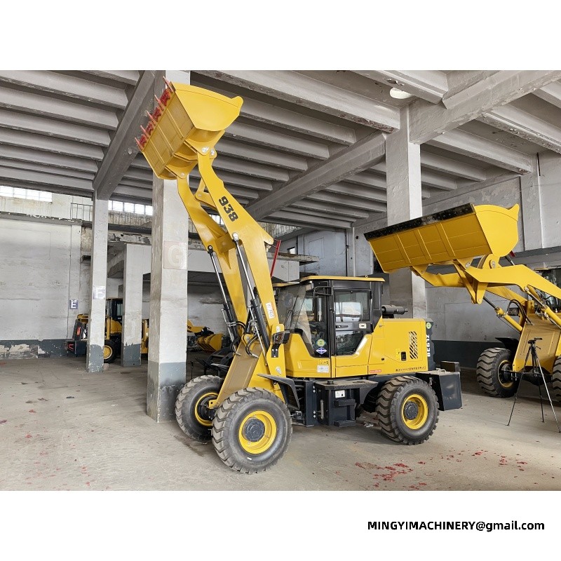 wheel loader for material handling