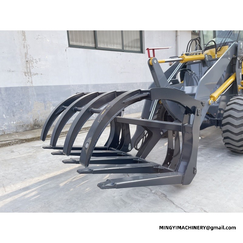 hydraulic wheel loader Log Grapple