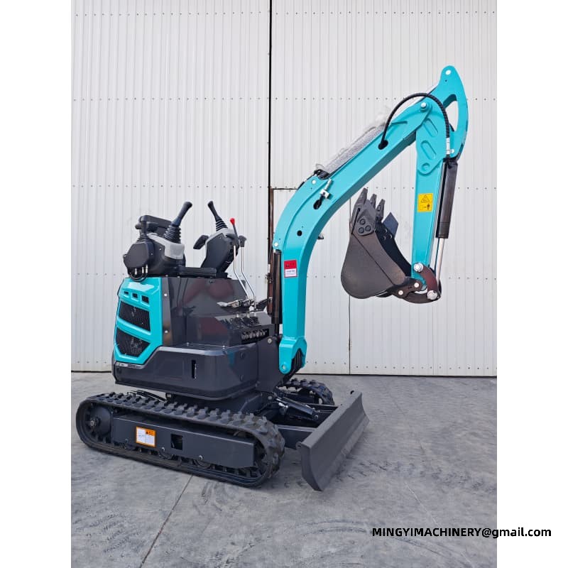 Small farm excavator