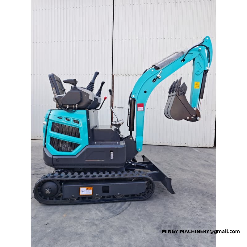 Mini tracked excavator