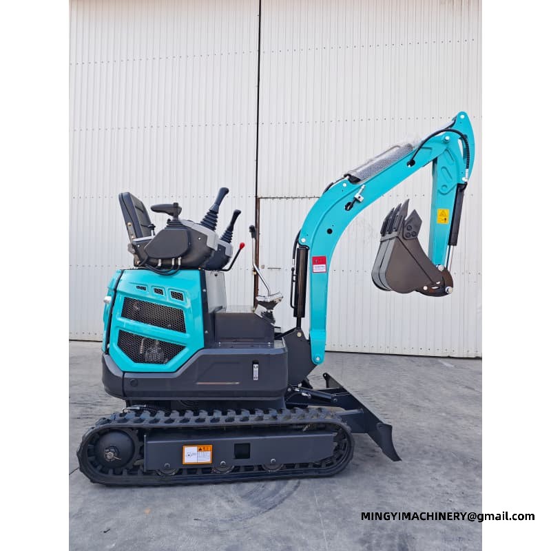 Mini tracked excavator