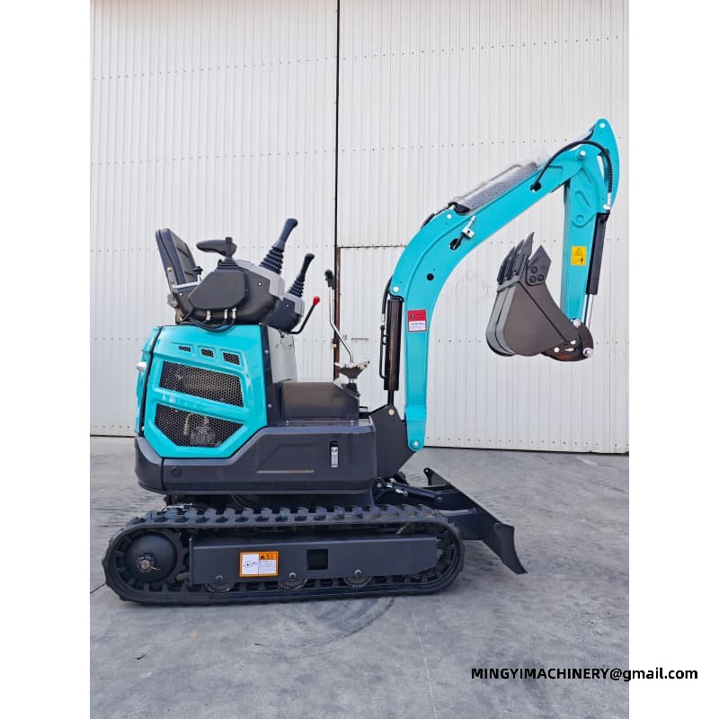Mini tracked excavator