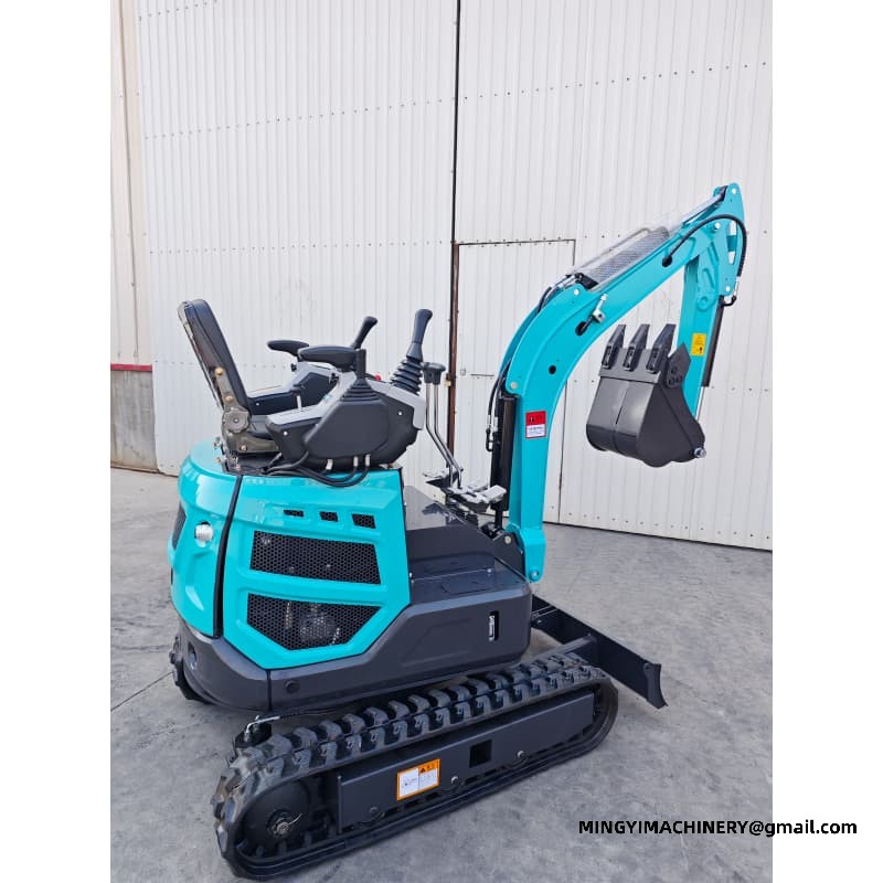 Mini tracked excavator