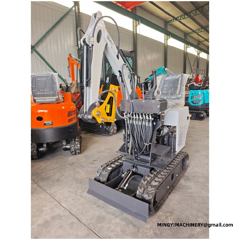 Small farm excavator
