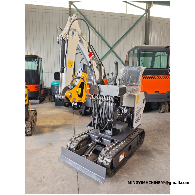 Small farm excavator