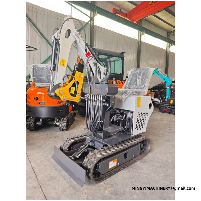 Small farm excavator
