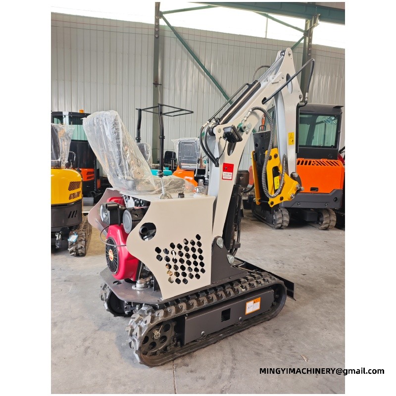 Compact construction digger