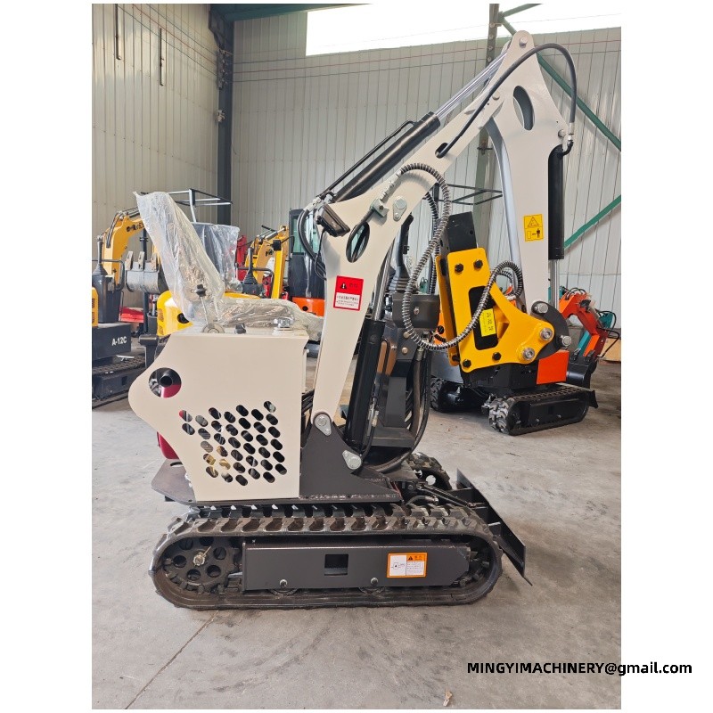 Compact construction digger