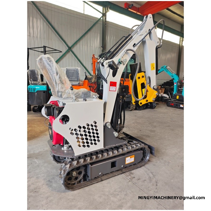 Compact construction digger