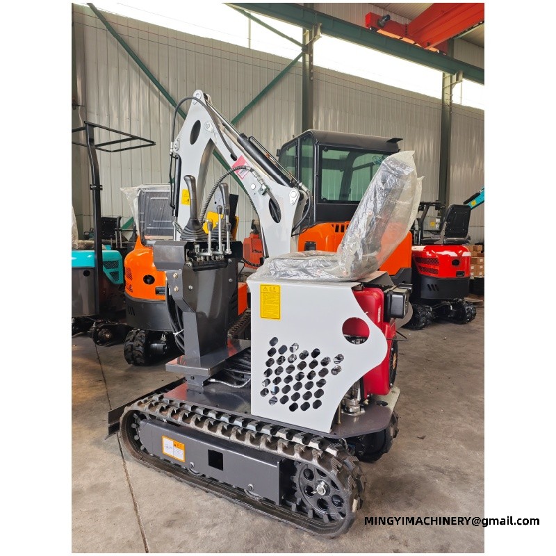 Compact construction digger
