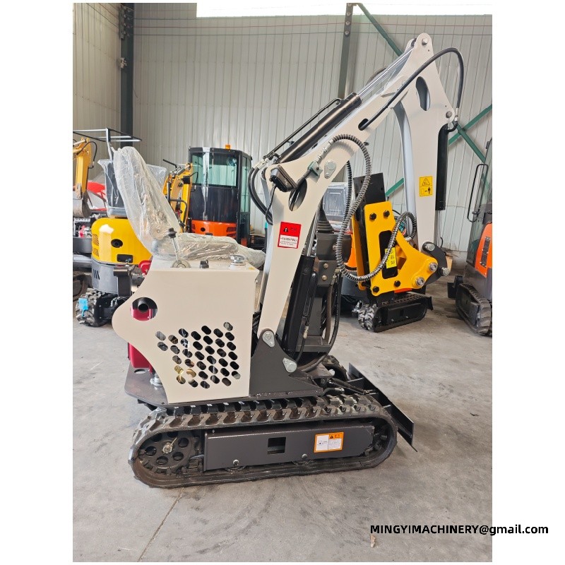 Compact construction digger