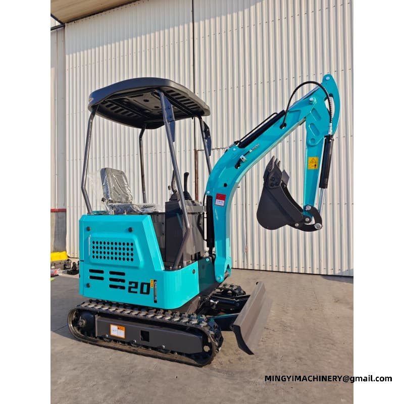 mini excavator for farm