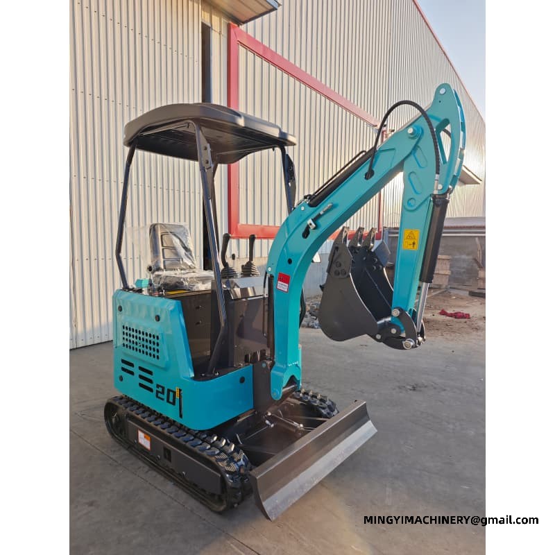 mini excavator for farm