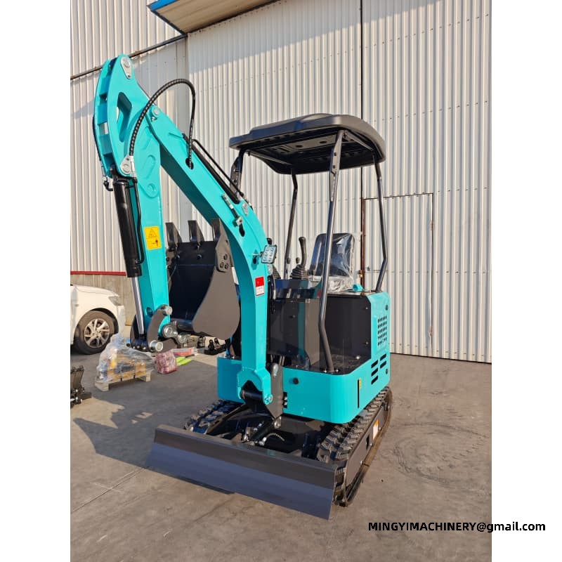 mini excavator for landscaping