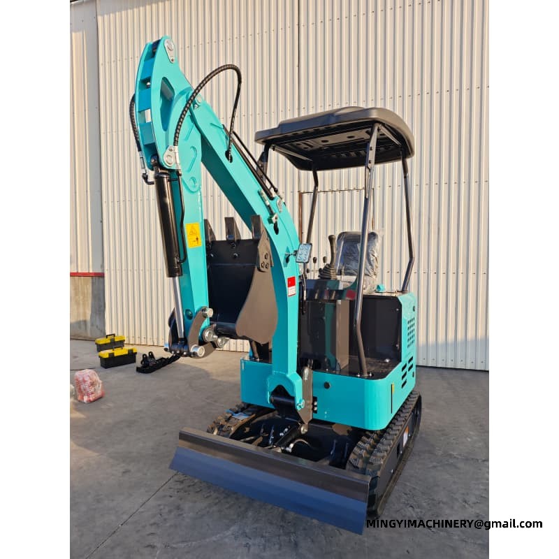 mini excavator for landscaping