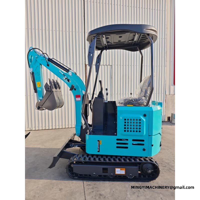 mini excavator for landscaping