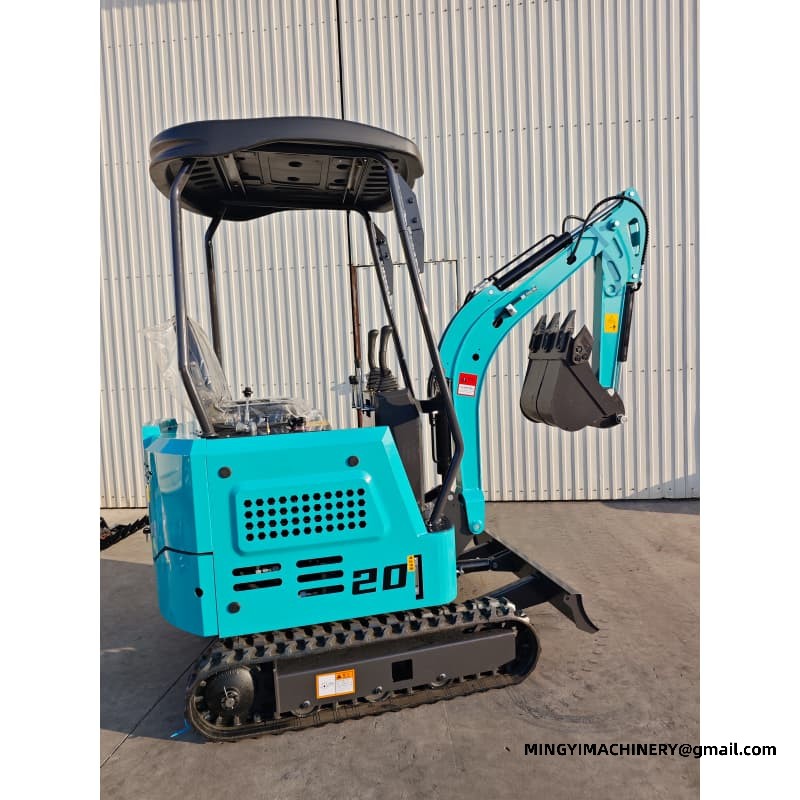 small digger for demolition