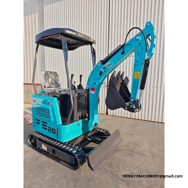 small digger for demolition