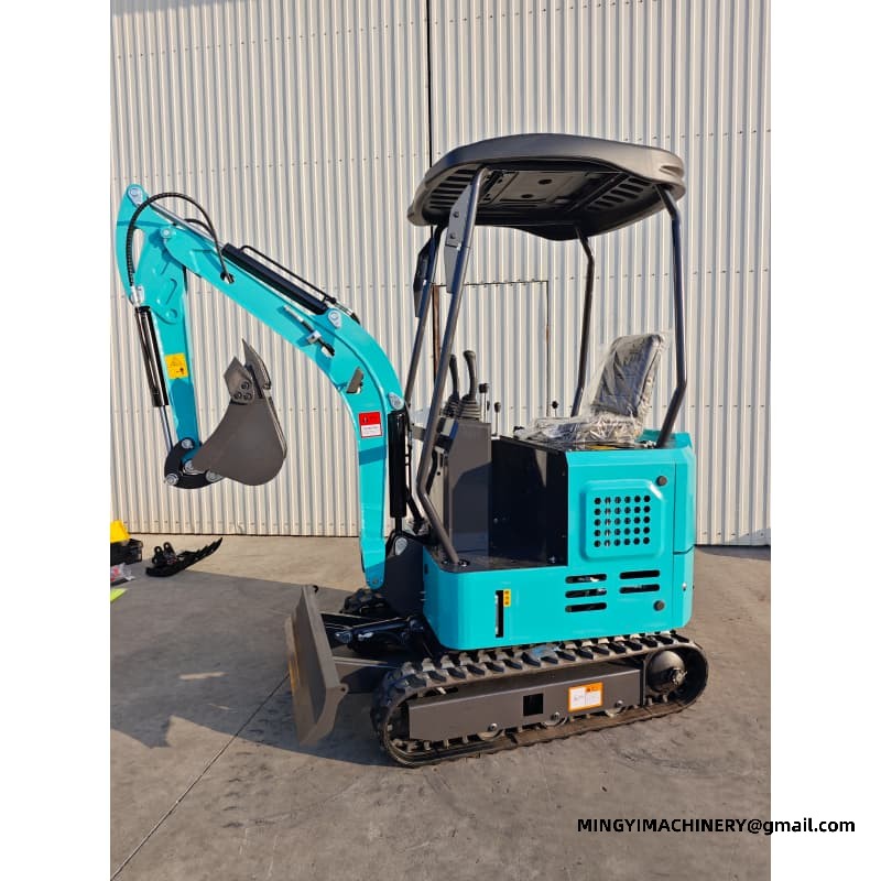 small digger for demolition