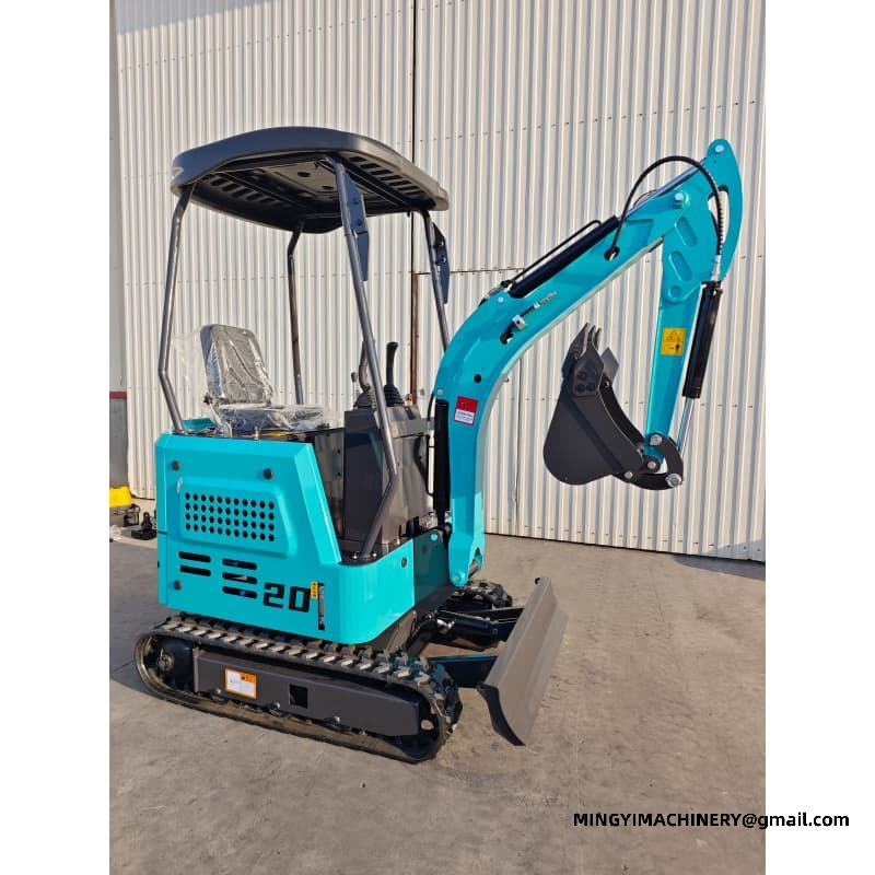 small digger for demolition