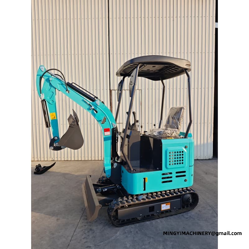 compact excavator for indoor work