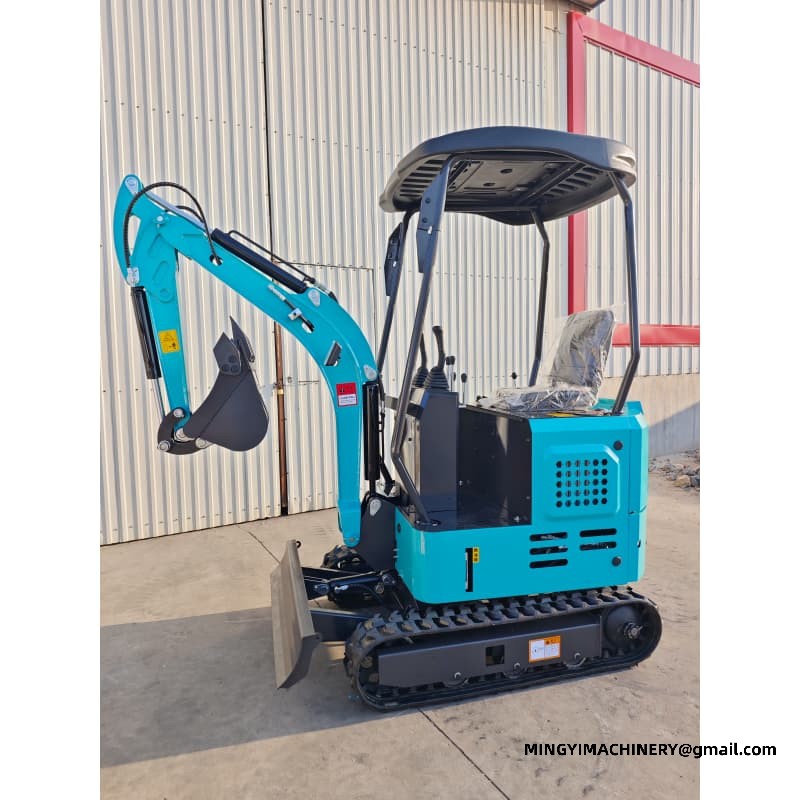 compact excavator for indoor work