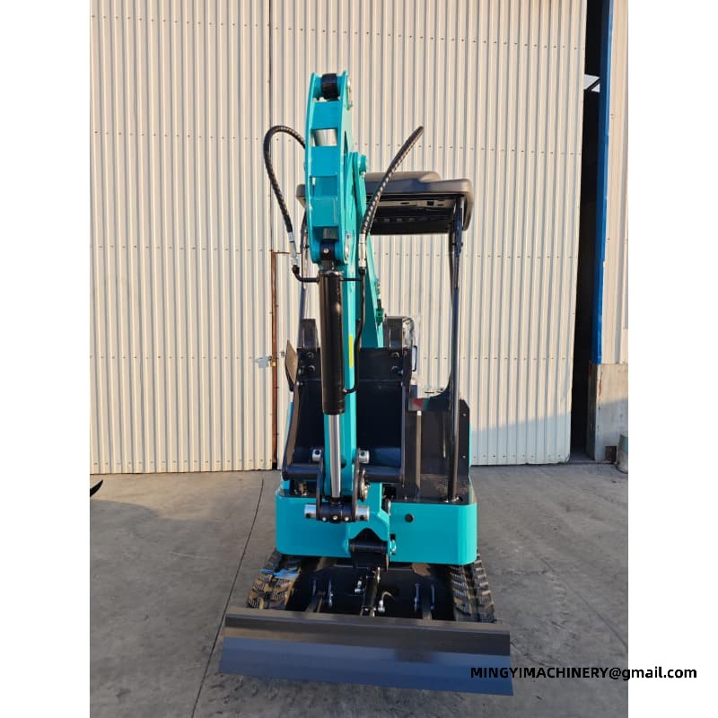 compact excavator for indoor work