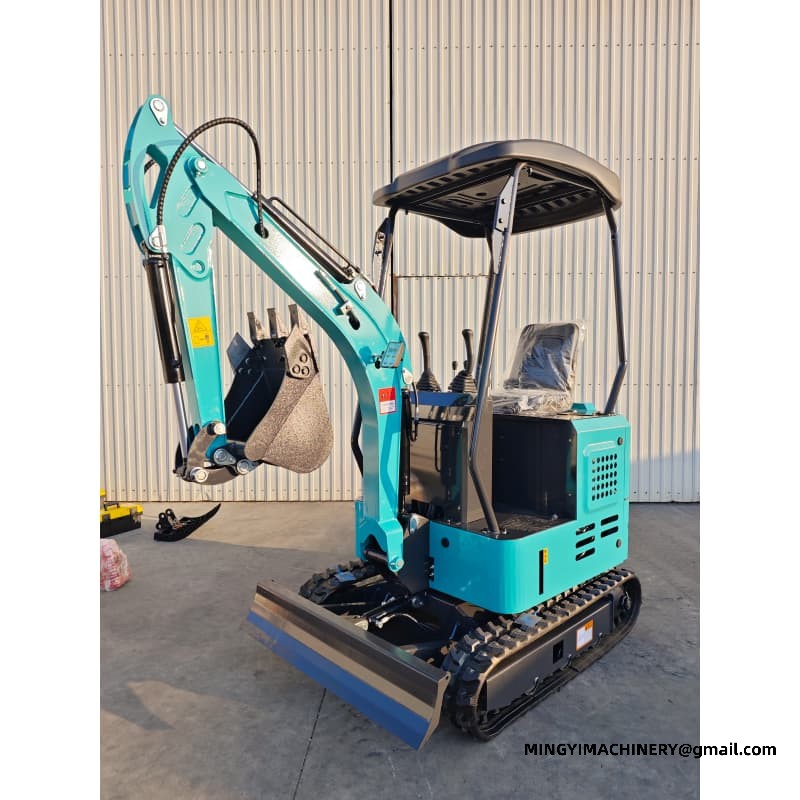compact excavator for indoor work