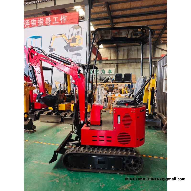 Sturdy Small Excavator For Road Maintenance