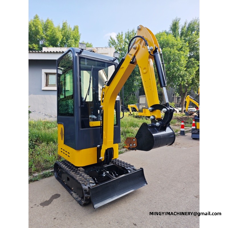 Anti Slip Mountain Slope Small Excavator