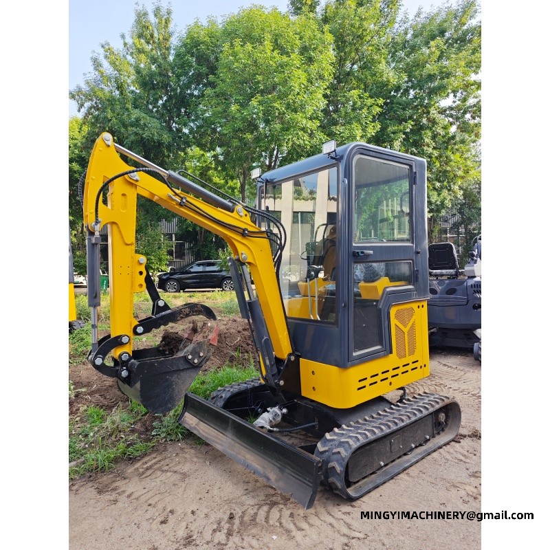 Comfort Cab Design Mini Crawler Excavator