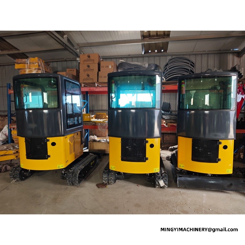 Comfort Cab Design Mini Crawler Excavator
