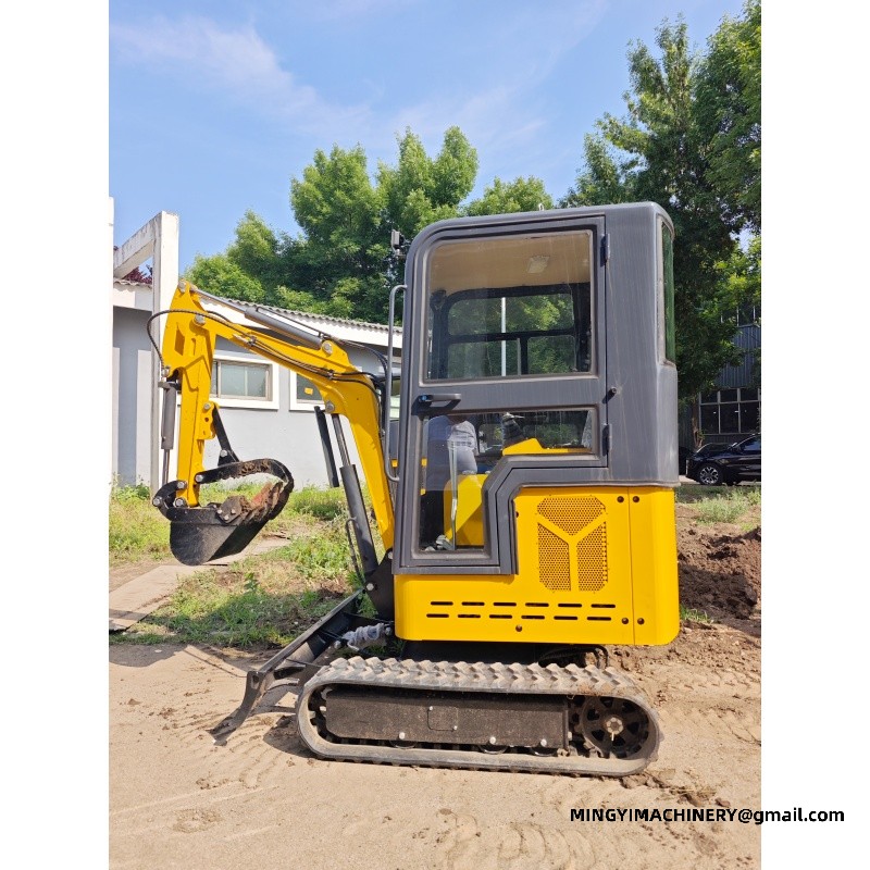 Comfort Cab Design Mini Crawler Excavator