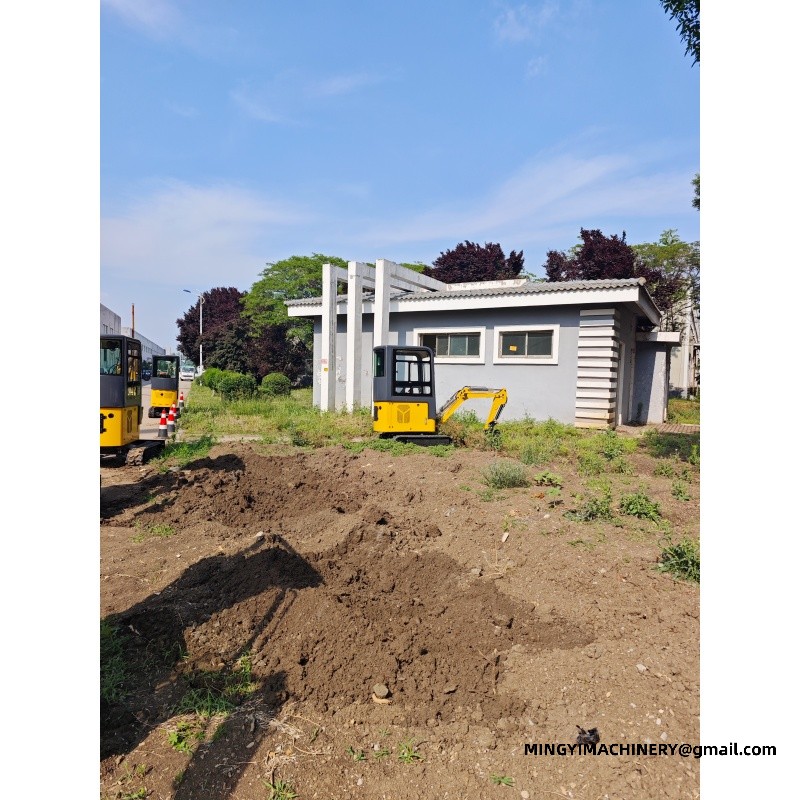 Comfort Cab Design Mini Crawler Excavator