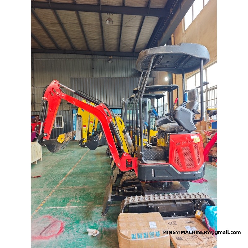 Efficient Soil Digging Small Household Excavator