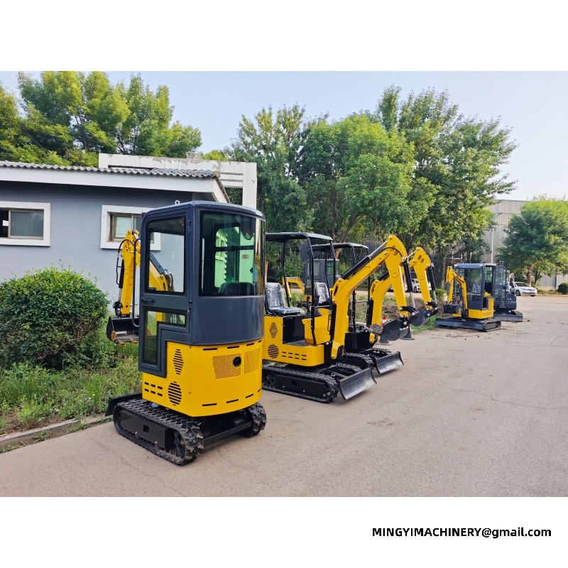 Narrow Space Access Compact Mini Excavator