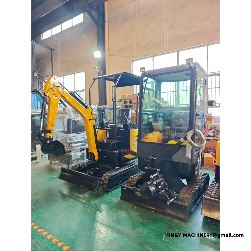 Narrow Space Access Compact Mini Excavator