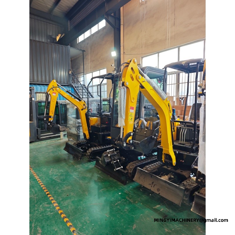 Narrow Space Access Compact Mini Excavator